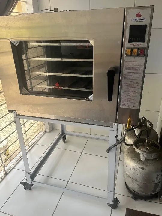 Forno industrial 5 telas 