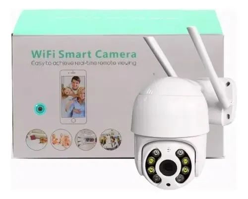 Câmera Segurança Wi-Fi - Smart Camera Mini ABQ-A8 Externa - Foto 4