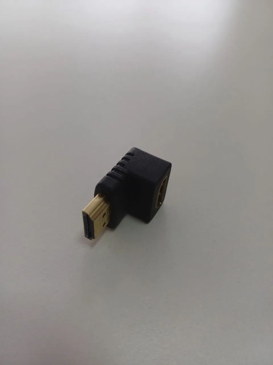 Conector HDMI Macho+HDMI Fêmea - Foto 3