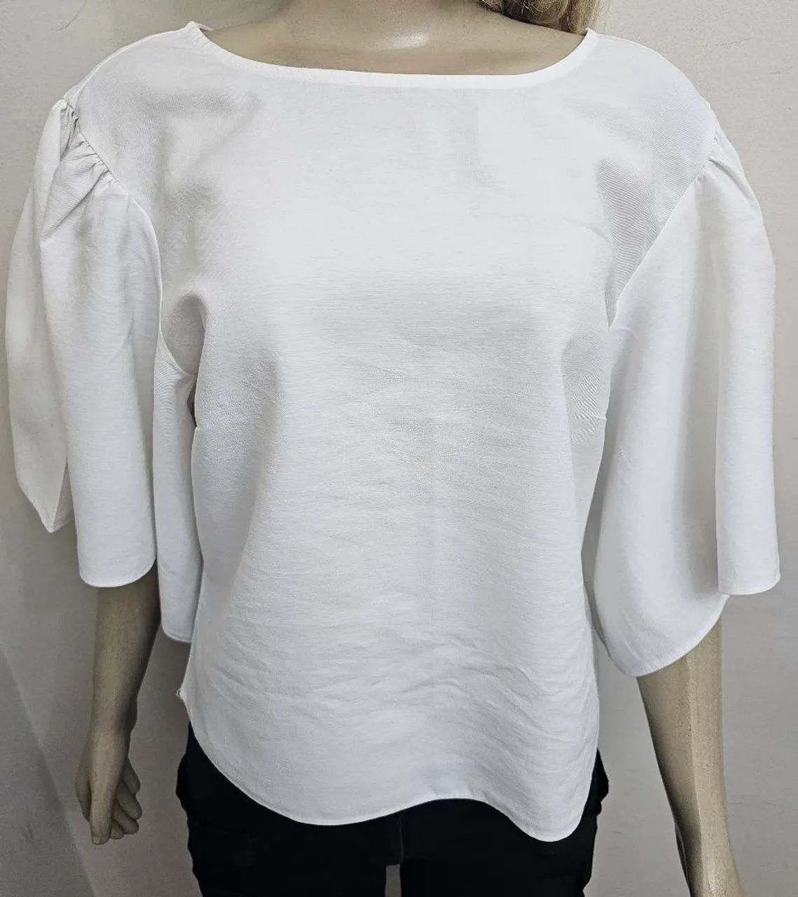 Blusa branca Charry Collection  - Foto 4
