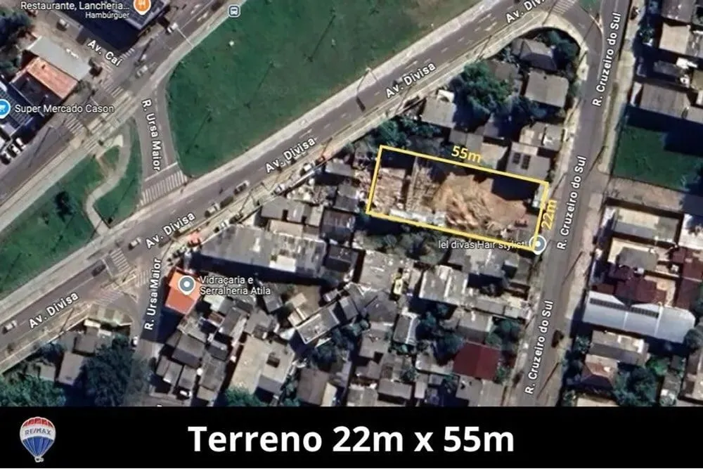 Terreno/Lote Residencial de 1210.0m² no bairro San