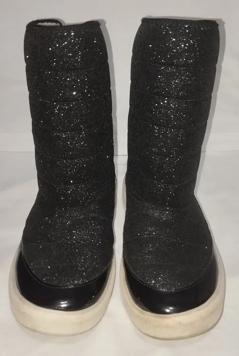Botas de Glitter Pretas - Foto 4