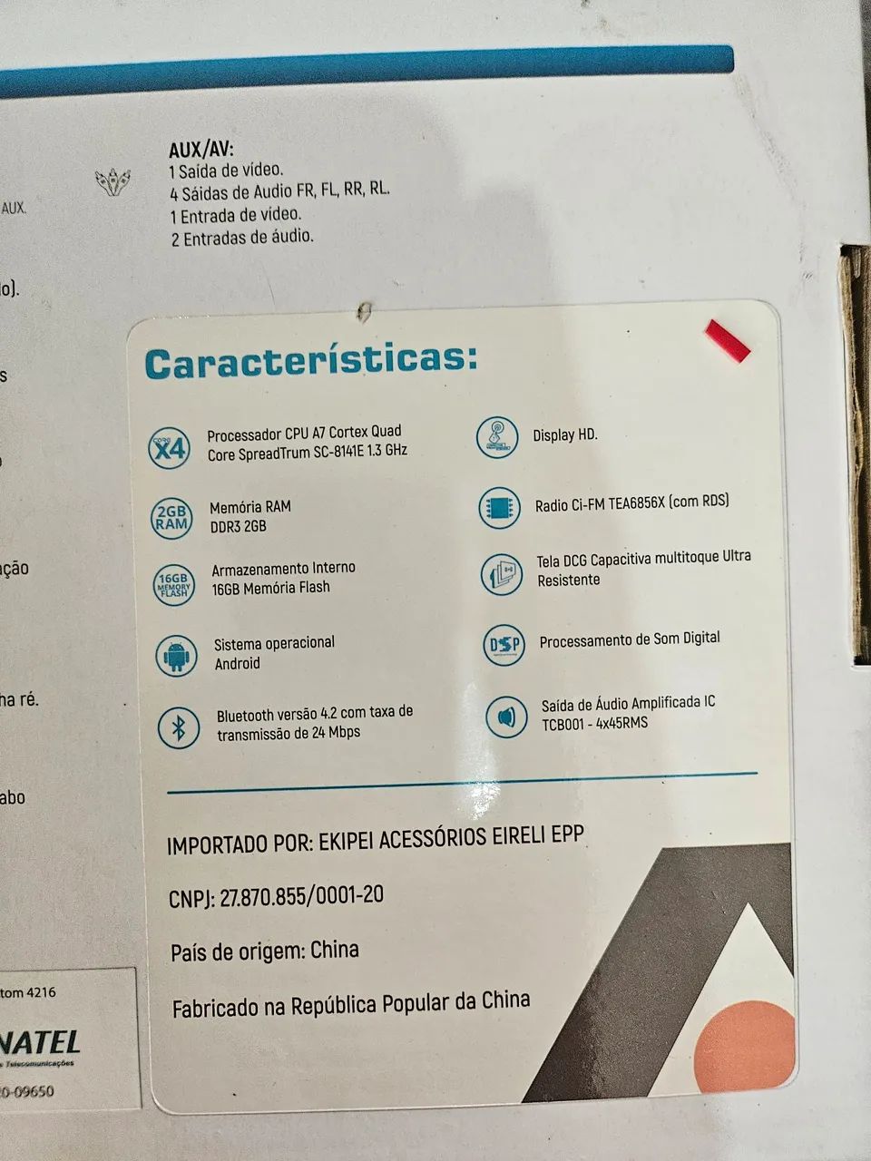 I-kit Multimídia Aikon Ford Focus 2014-2019 - Foto 3