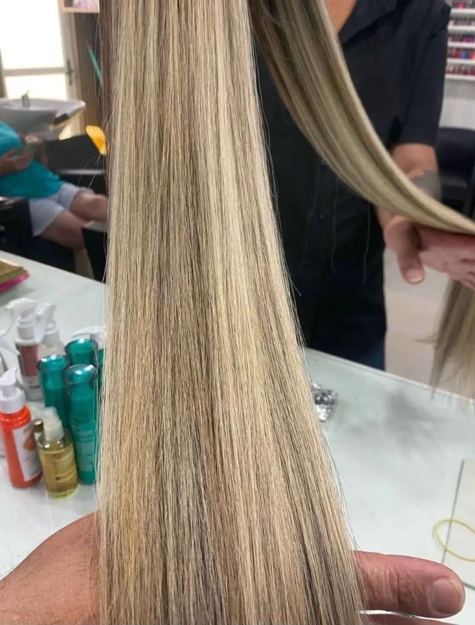 Cabelo Humano com Mechas sul - Foto 3