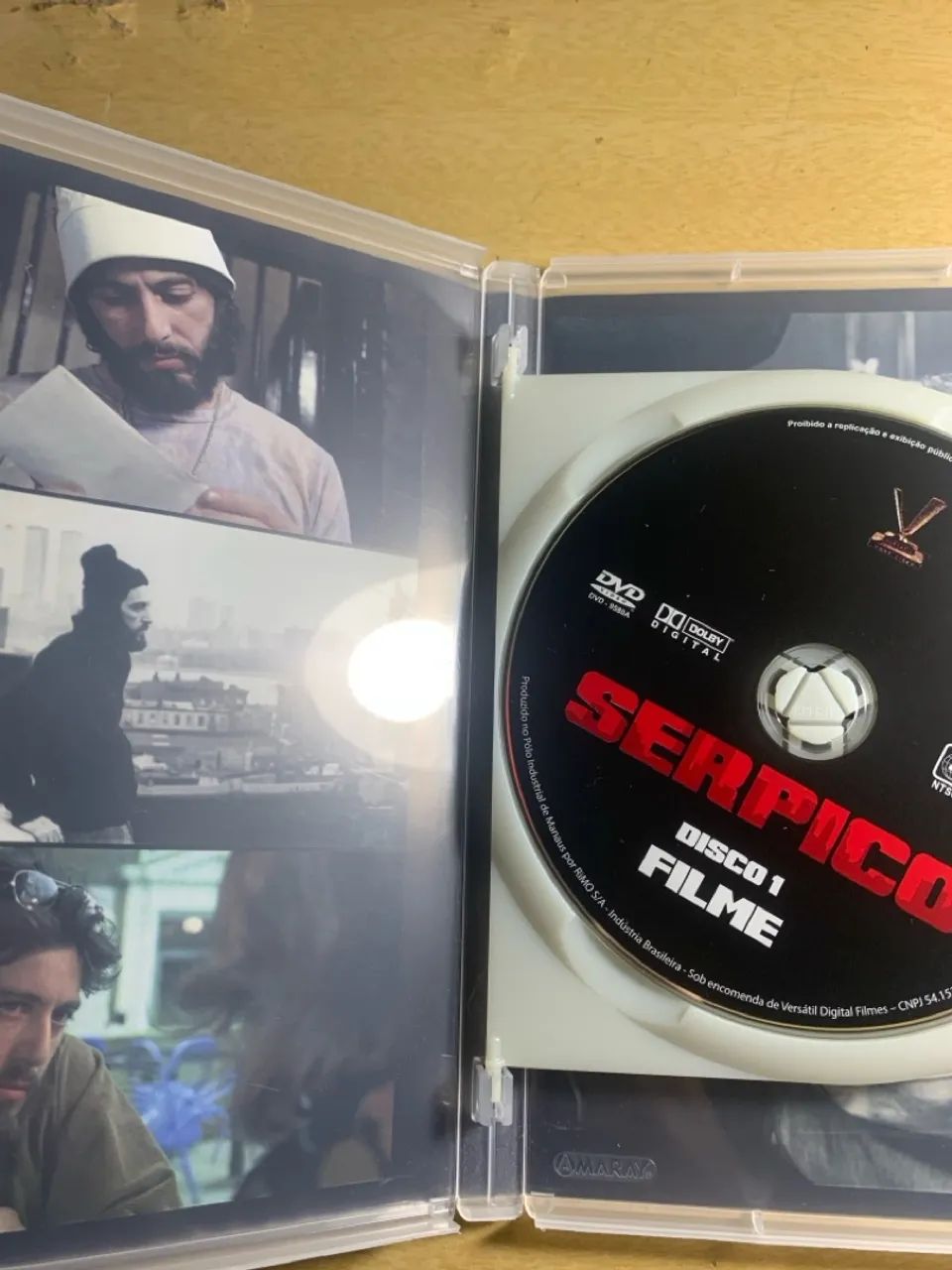 DVD DUPLO Serpico - Edição definitiva Versátil  - Foto 3