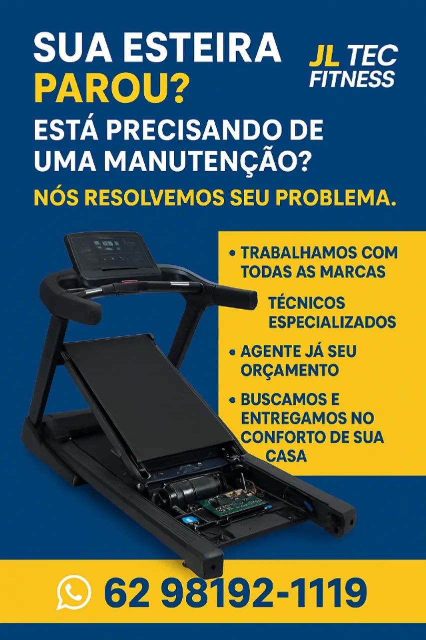 conserto de esteira ergometrica em goiania