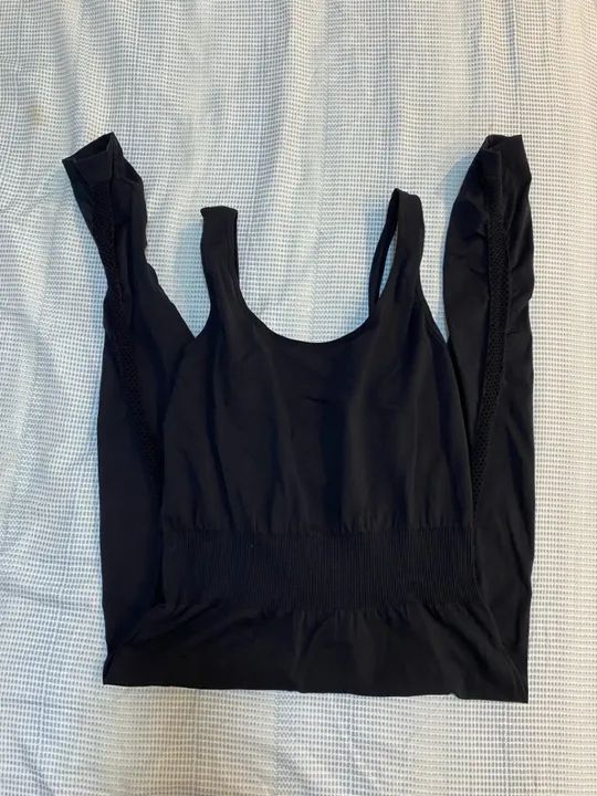 Macacão de Treino Feminino Preto