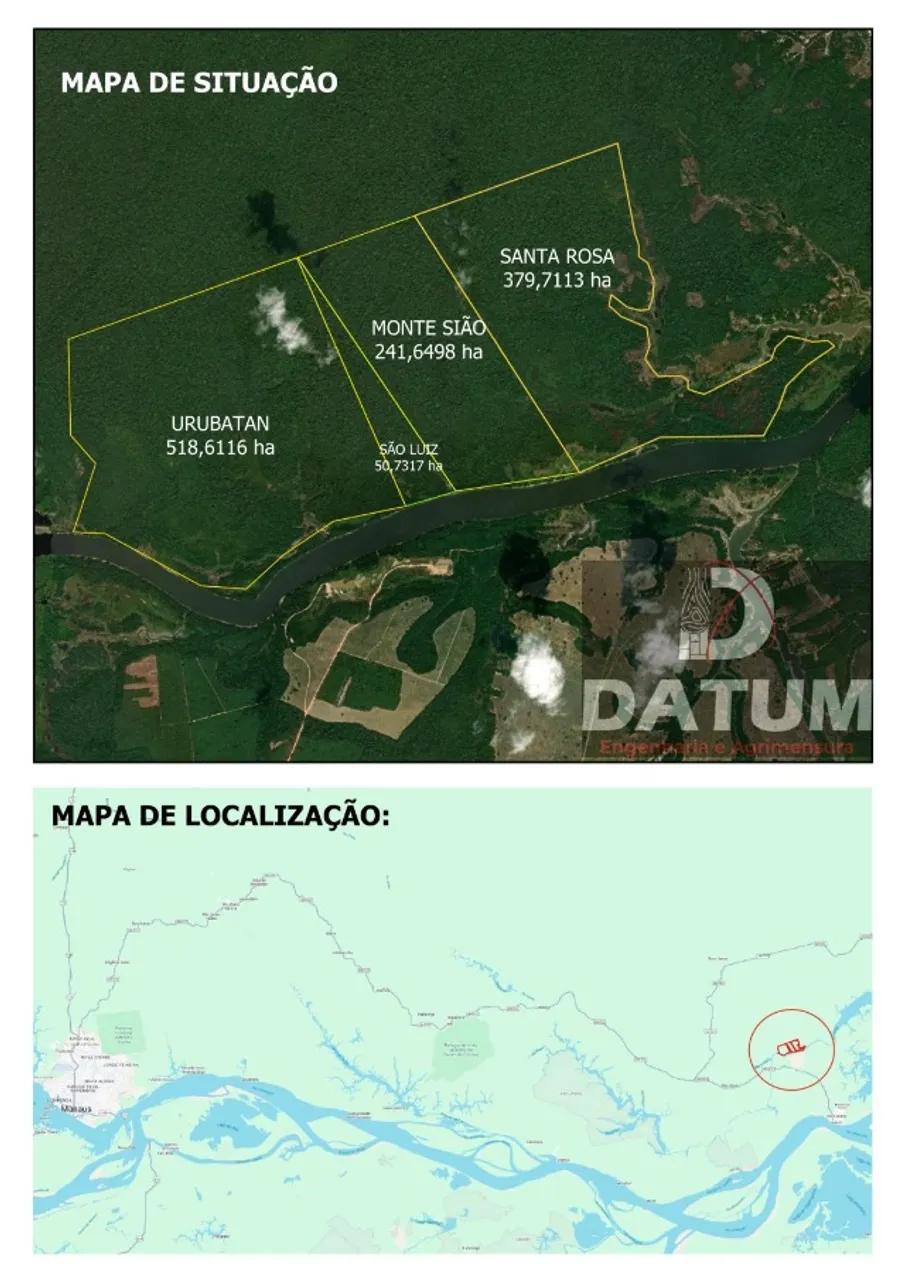 terreno gleba rio urubu silves itacoatiara