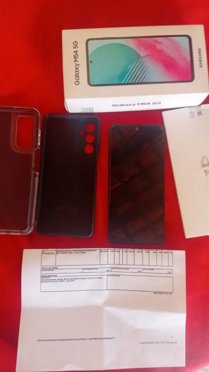 Samsung M54 256gb 8ram completo