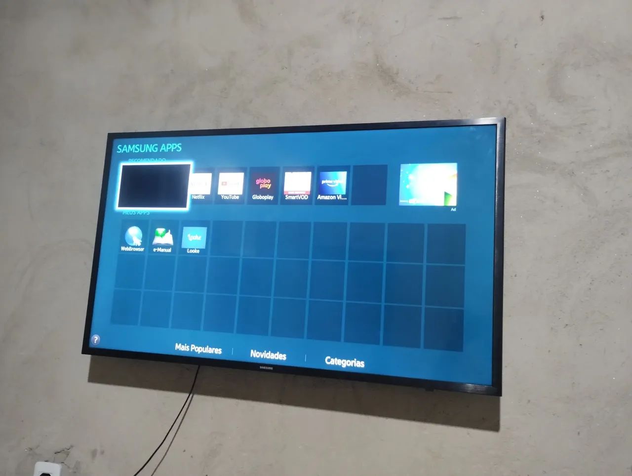 SMARTV SAMSUNG 43 POLEGADAS R$ 800,00  - Foto 2