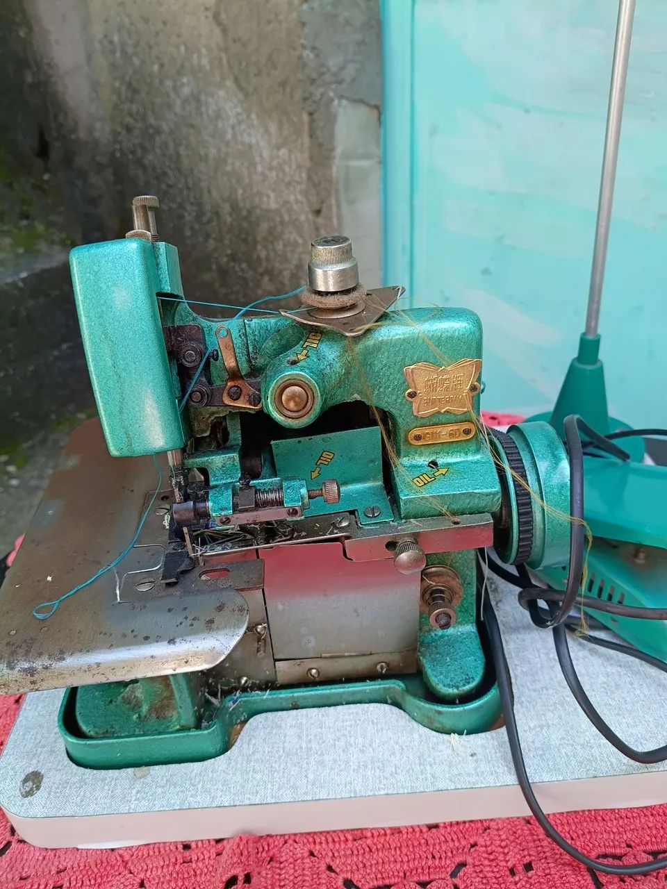 máquina overlock semi-industrial usada - Foto 5