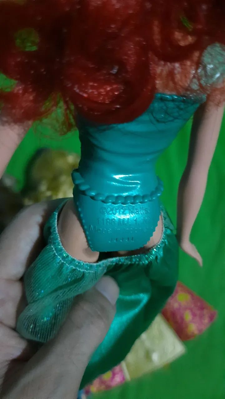 3 bonecas princesas Disney Mattel usadas  - Foto 4