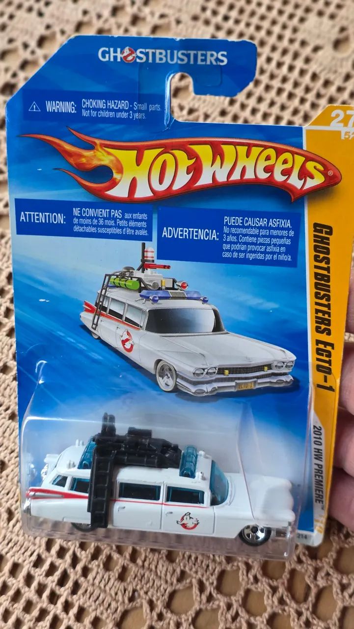 Hot Wheels Ghostbusters Ecto-1 (First Edition 2010) - A Joia da Linha HW Premiere! - Foto 5
