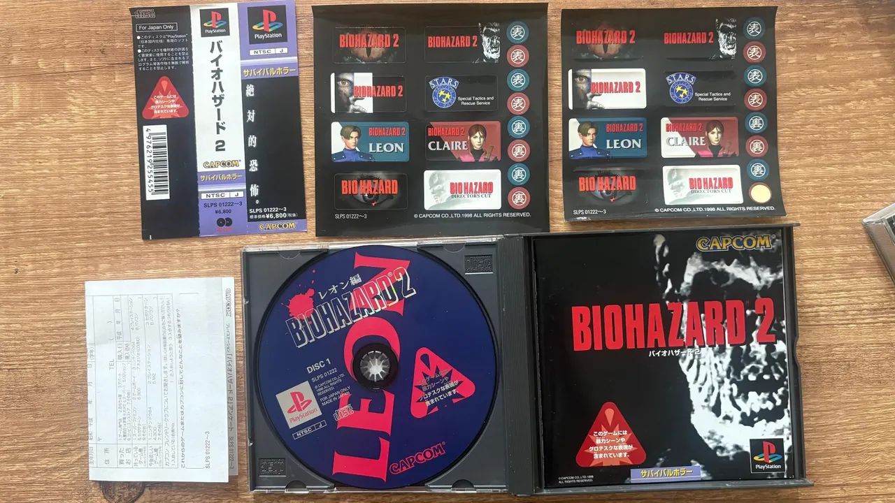 Biohazard 2 (Resident Evil 2) - PS1 Original - Foto 3