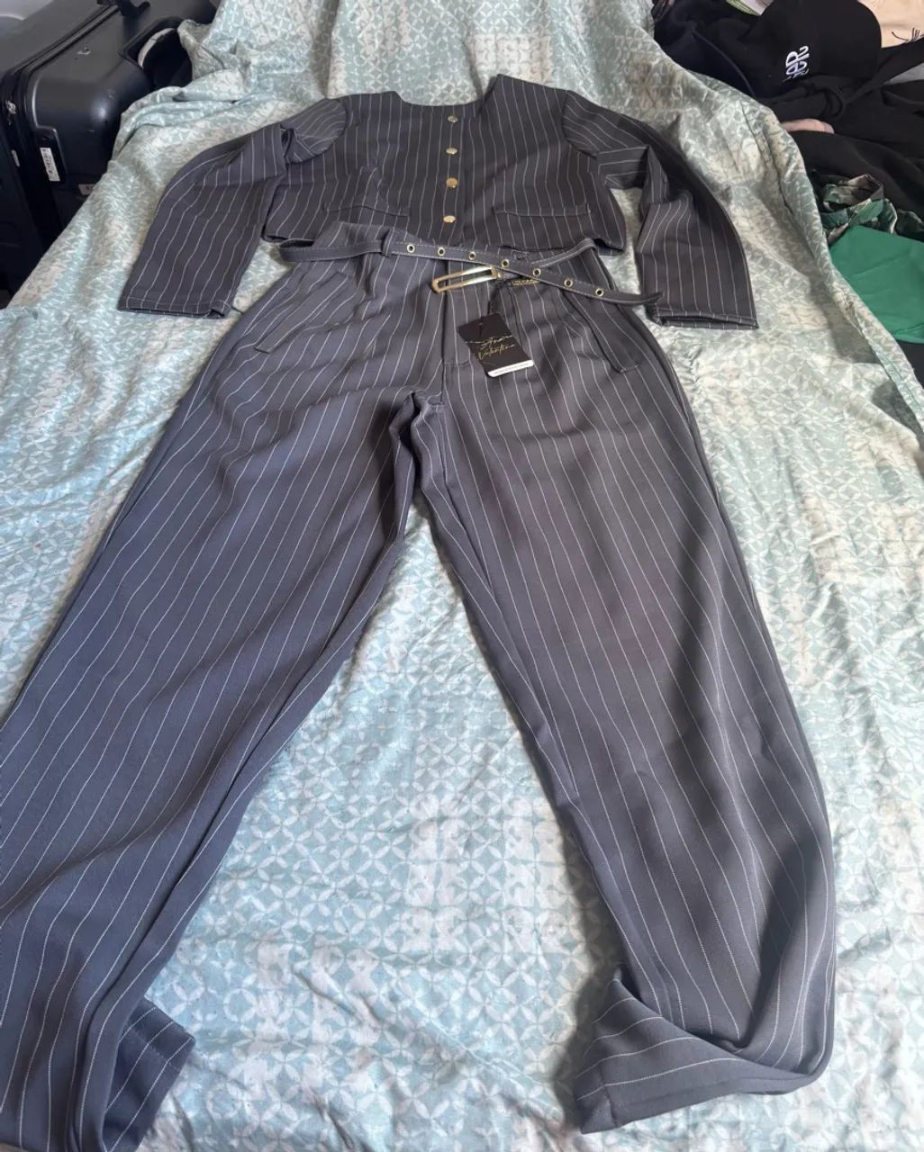 Conjunto alfaiataria risca de giz  - Foto 2