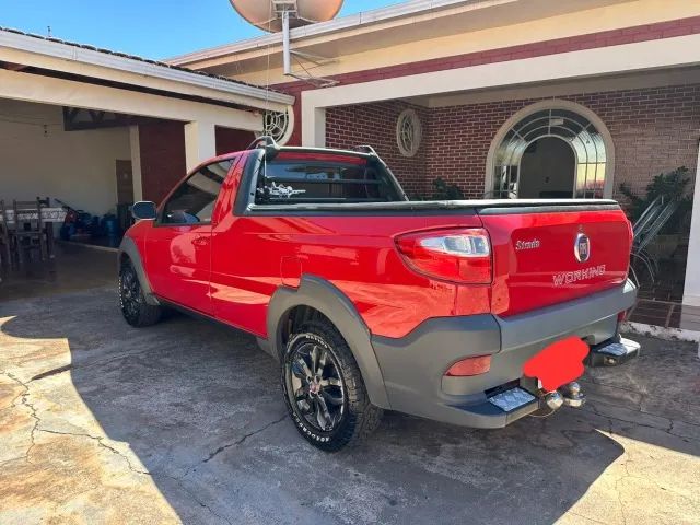Fiat Strada Working Hard 1.4 Fire Flex 8V CS 2017 - Foto 2