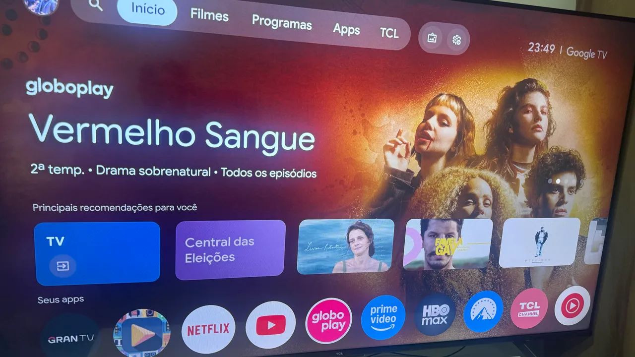 Vendo TV TLC 55 polegadas seminova 2 mil 