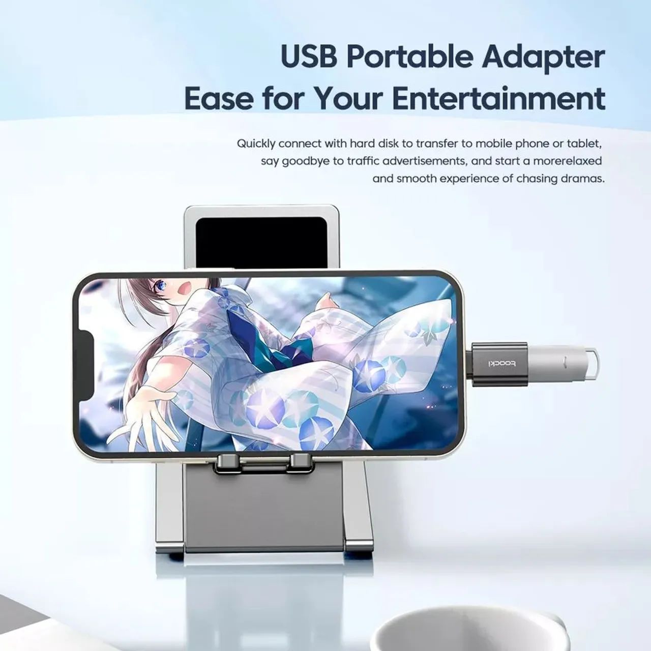 Adapitador Tipo C para USB,  USB para Tipo-C  - Foto 2