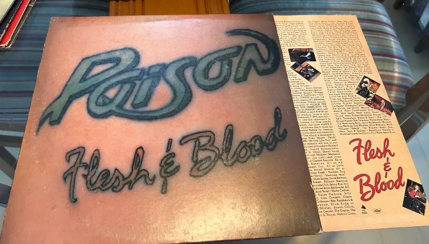 Lp nacional Poison Flesh & Blood