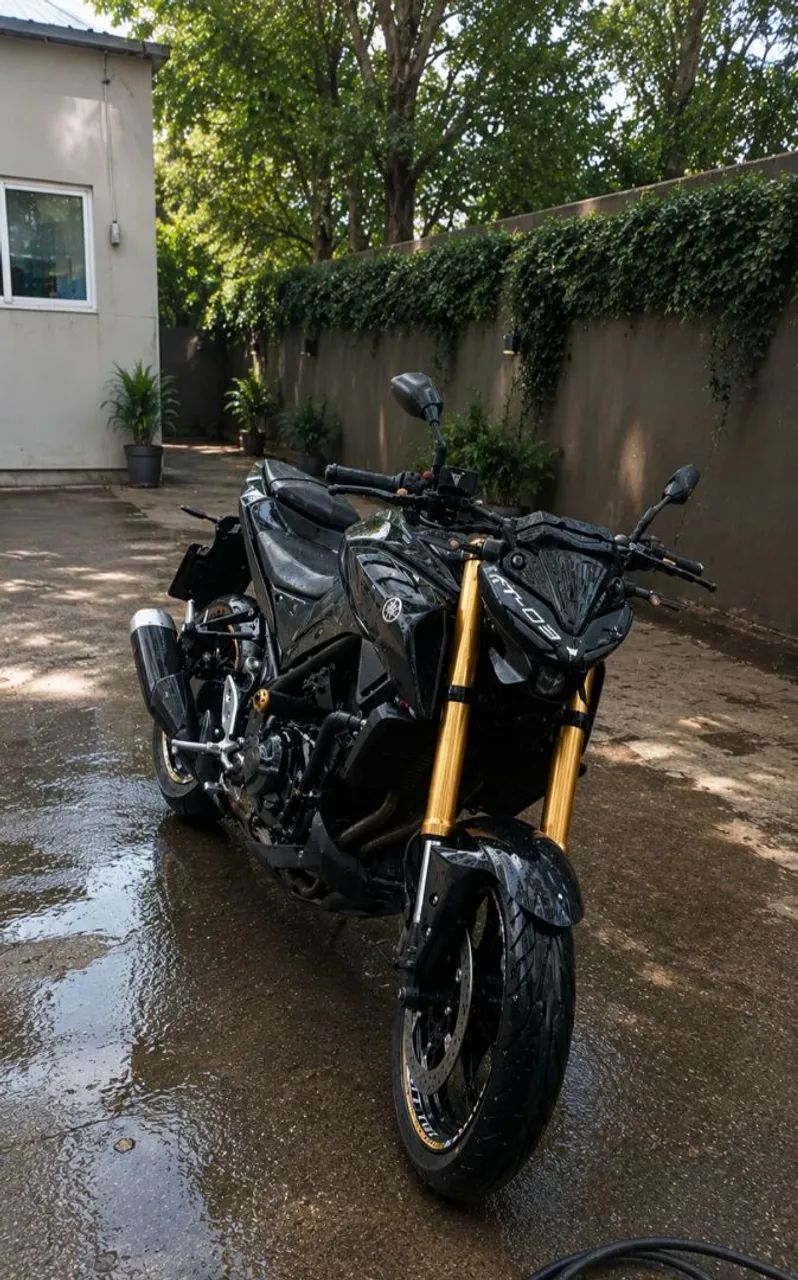 Moto bem cuidada 