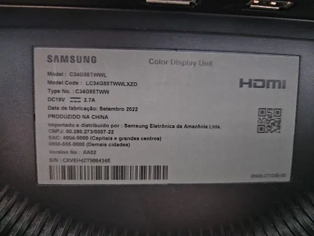 Monitor Gamer Curvo Samsung Odyssey G5 32", QHD, 165Hz, 1ms, FreeSync, HDR10 - Foto 2