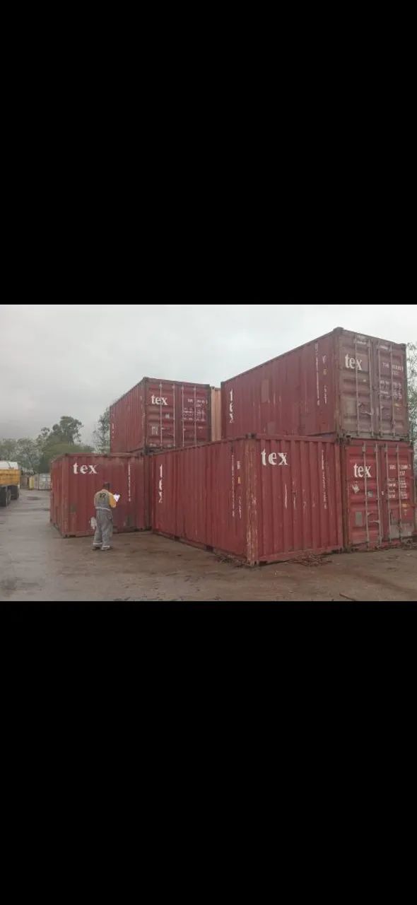 Venda de container Marítimo Padrão 