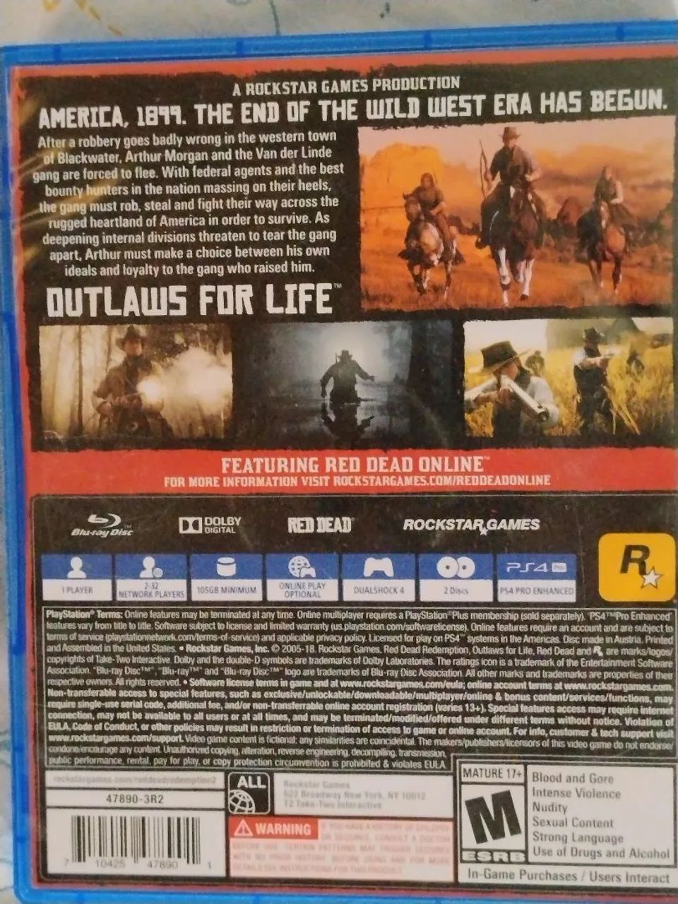 Red dead redemption 2 ps4 - Foto 4