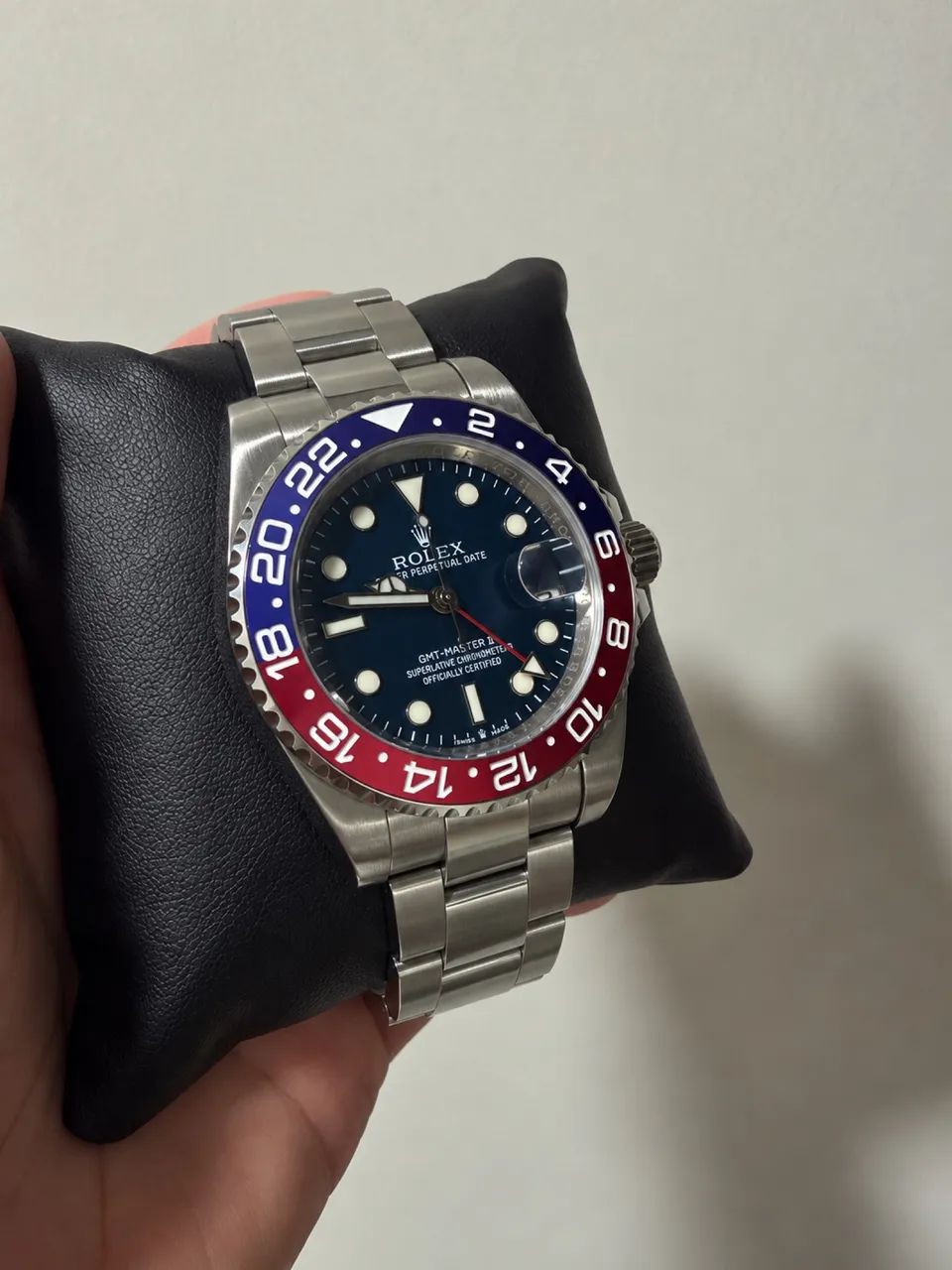 Rolex GMT master AII Pepsi blue Dial