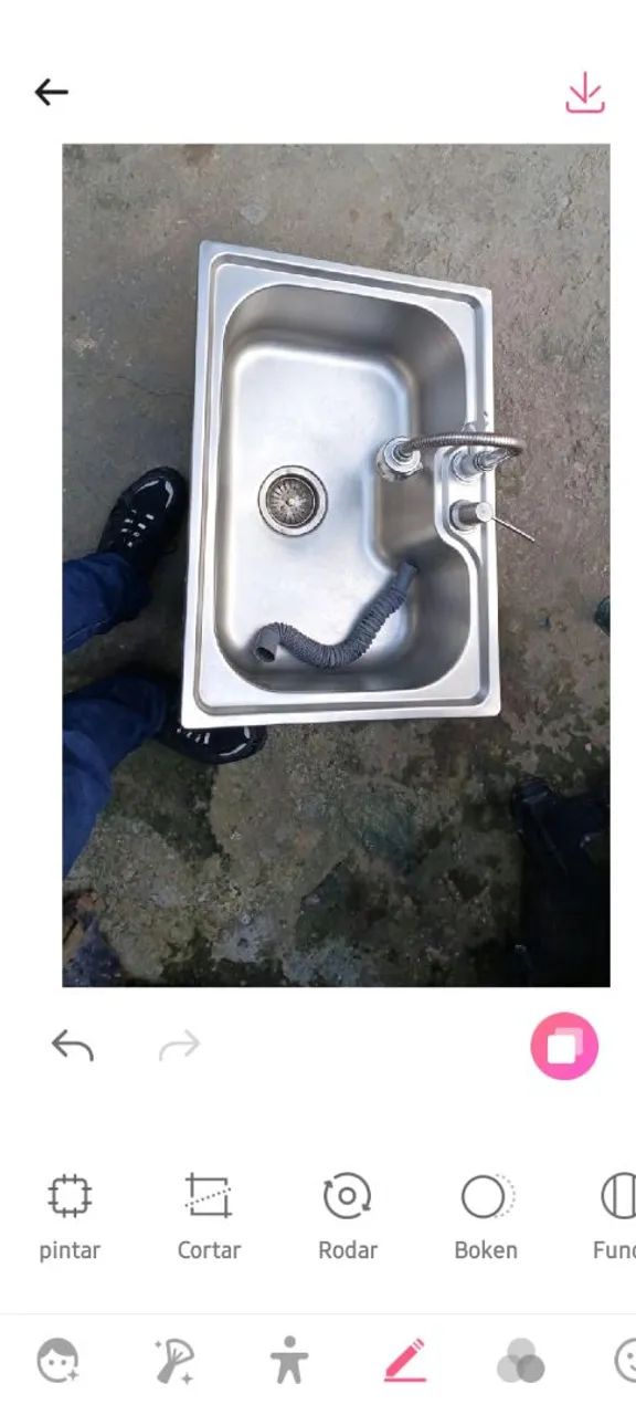 Cuba de inox semi nova - Foto 3