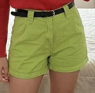 Short jeans verde N° 40  - Foto 3