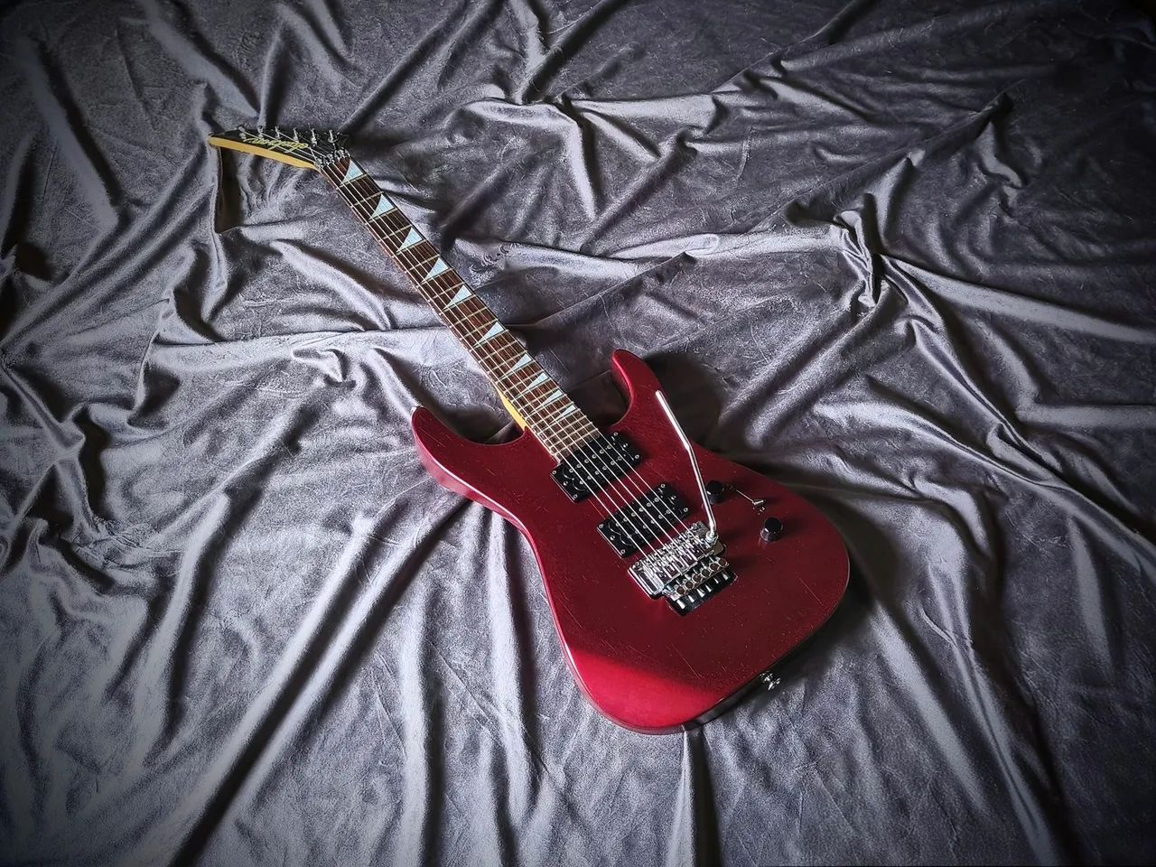 Guitarra Jackson DX-10 Dinky Made in Japan 90's Red Candy apple