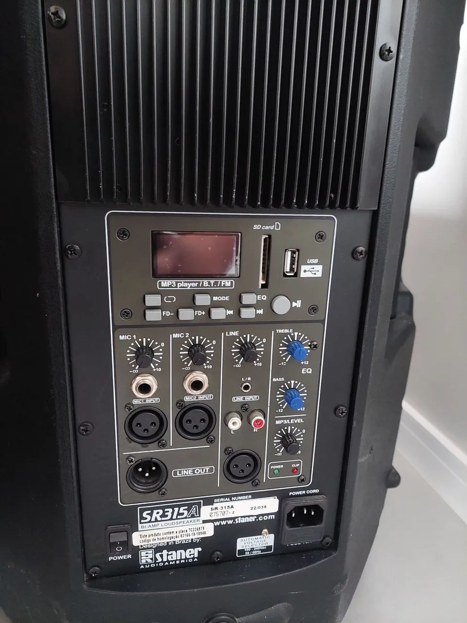 Vendo caixa de som STANER SR315A - Foto 3