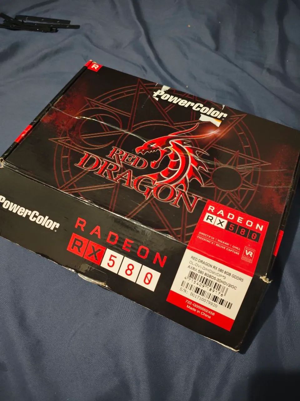 Placa de vídeo RX 580 8GB (Defeito) - Foto 3