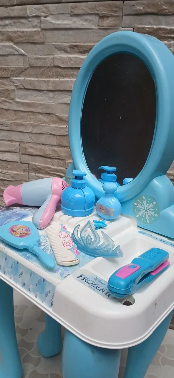 Brinquedo  penteadeira com acessórios  - Foto 3