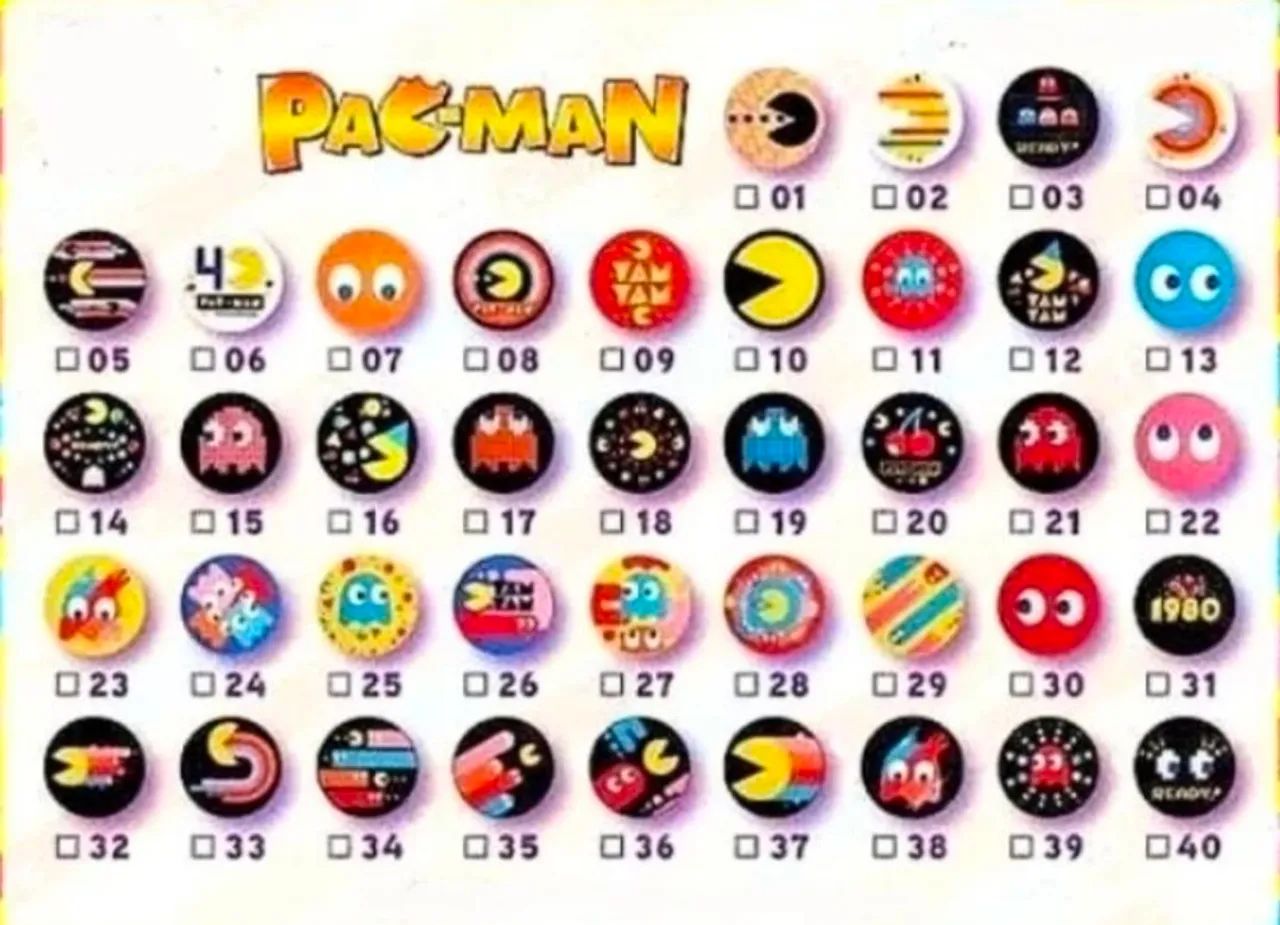 Tazos pac man elma chips - em bom estado - Foto 5