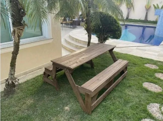 Banco que vira mesa - Foto 3