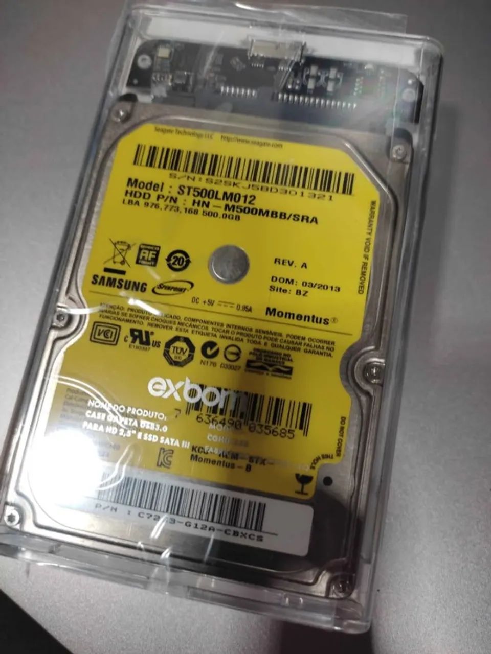 Hd externo 500gb 100% nos programas (PS3, PS4, XBOX, PC, NOTEBOOK)