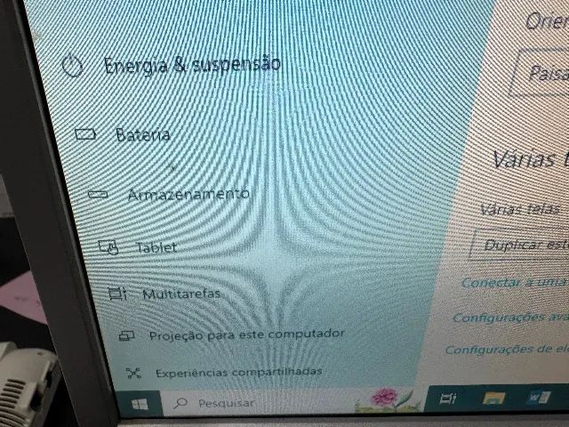 Monitor Samsung 740N - usado - defeito - leia - Foto 5
