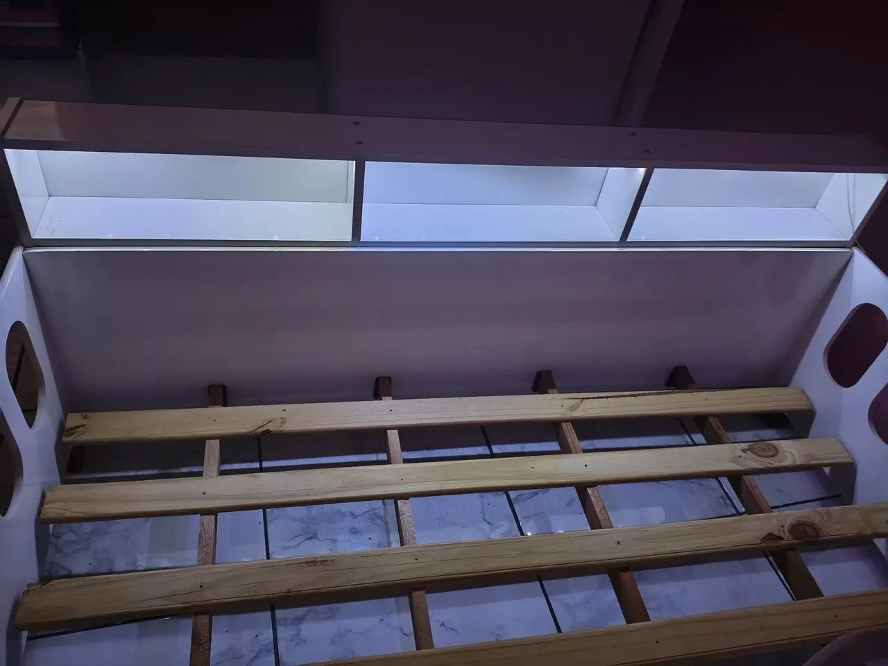 Cama infantil montessoriana com led  - Foto 4