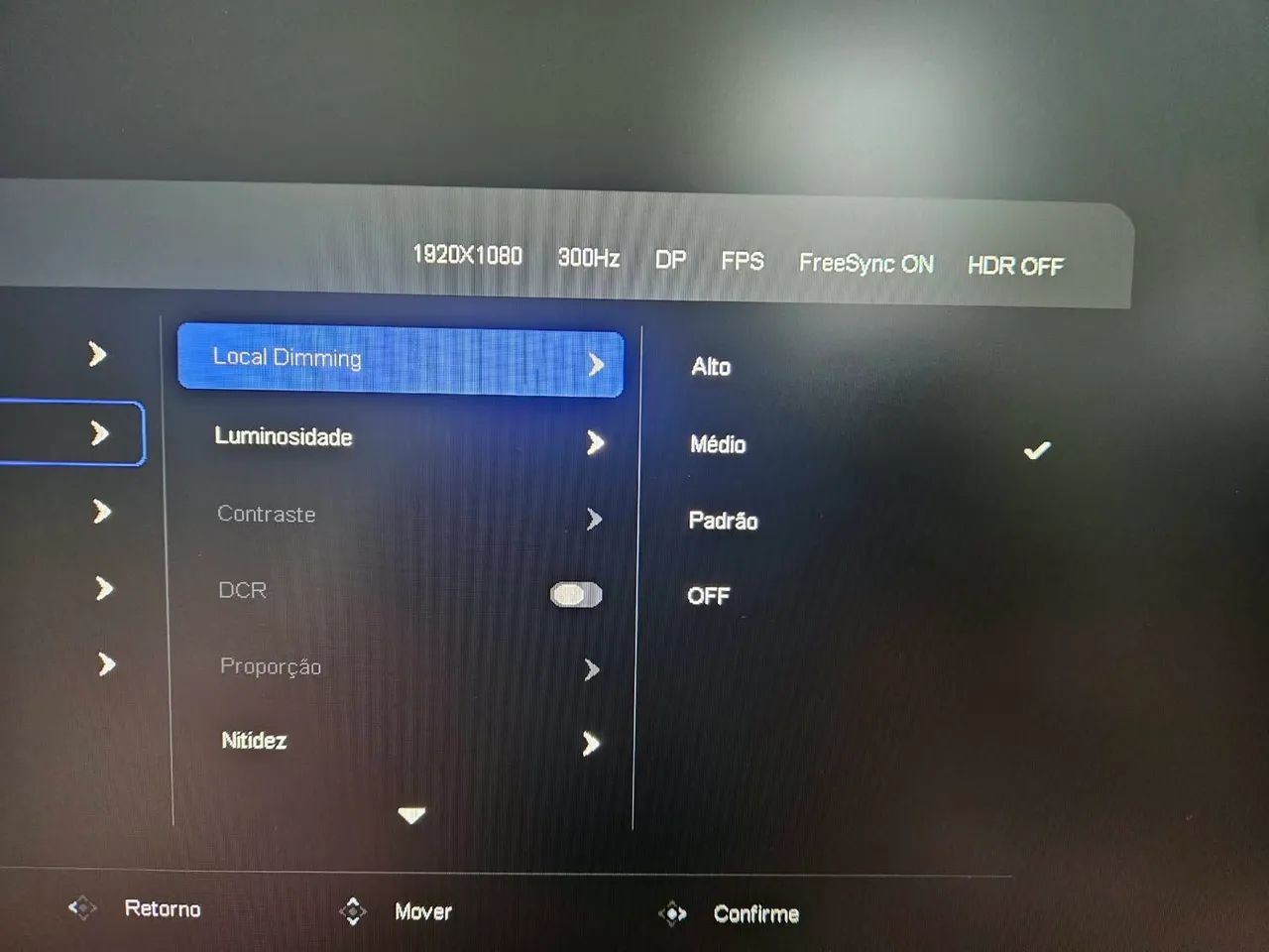 Monitor TCL / Qd Mini Led 300hz 1ms  25 Polegadas  - Foto 5