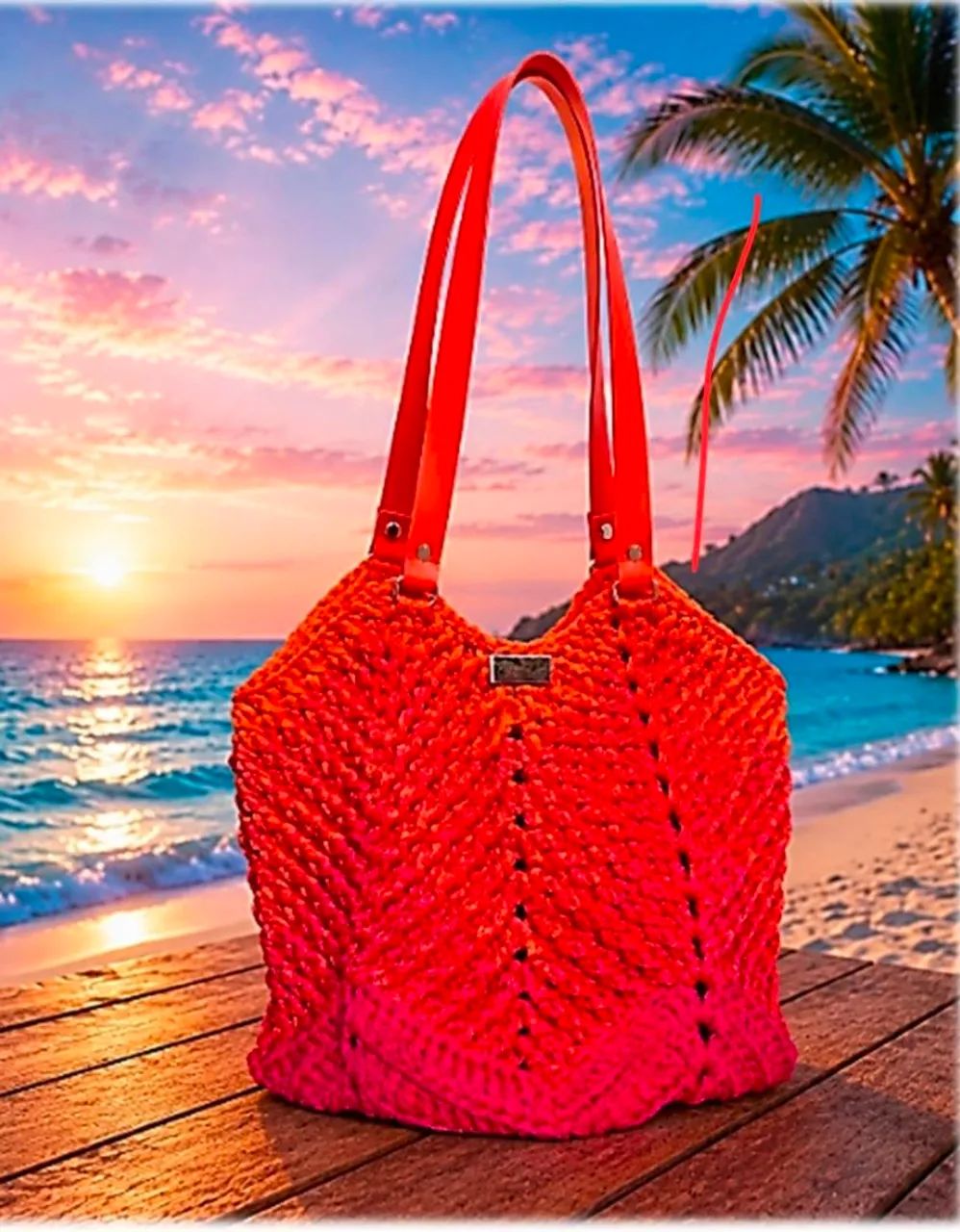 Bolsa de crochê  - Foto 2