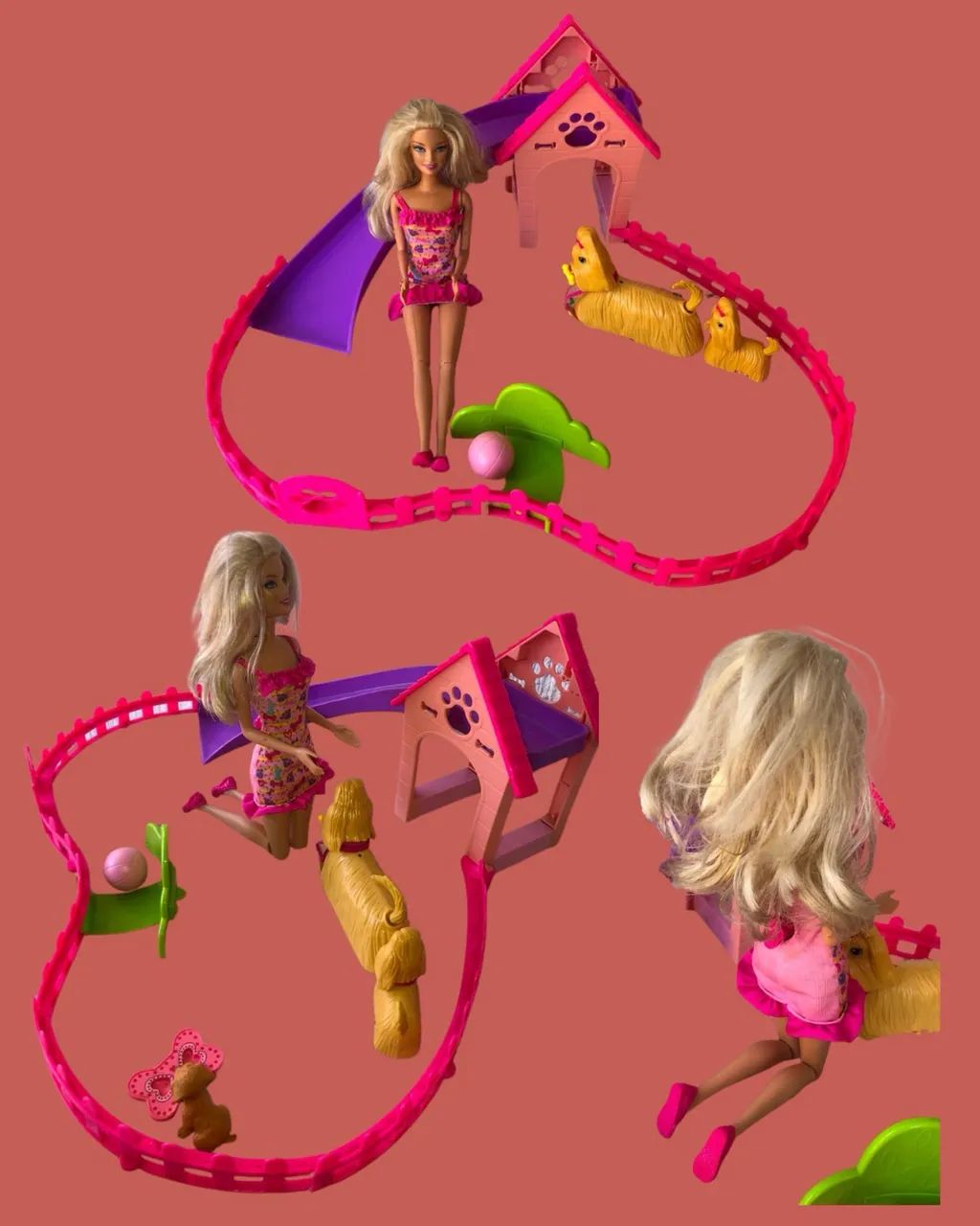 Barbie circuito de cachorros 
