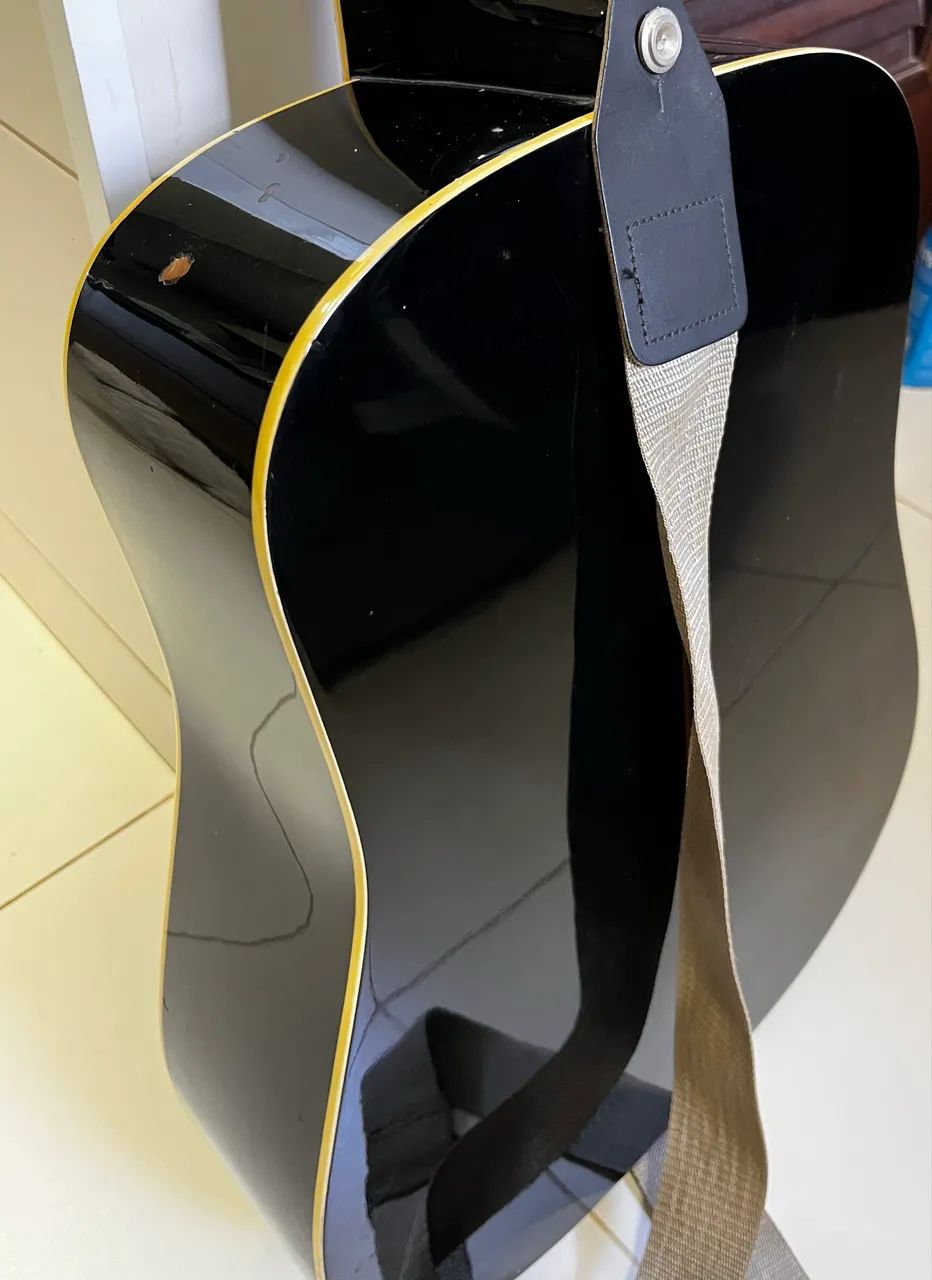 Eagle CH-887B Preto - Violão Eletroacústico com Equalizador (ótimo custo/benefício) - Foto 3