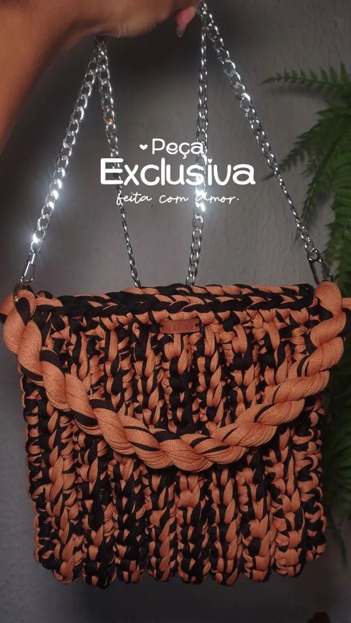 Bolsas, Vestidos e Peças de Crochê - Feitos à Mão - Foto 2