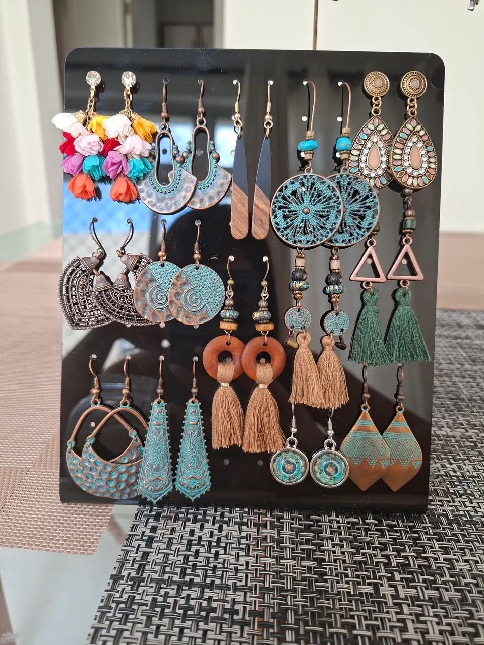 Brincos boho