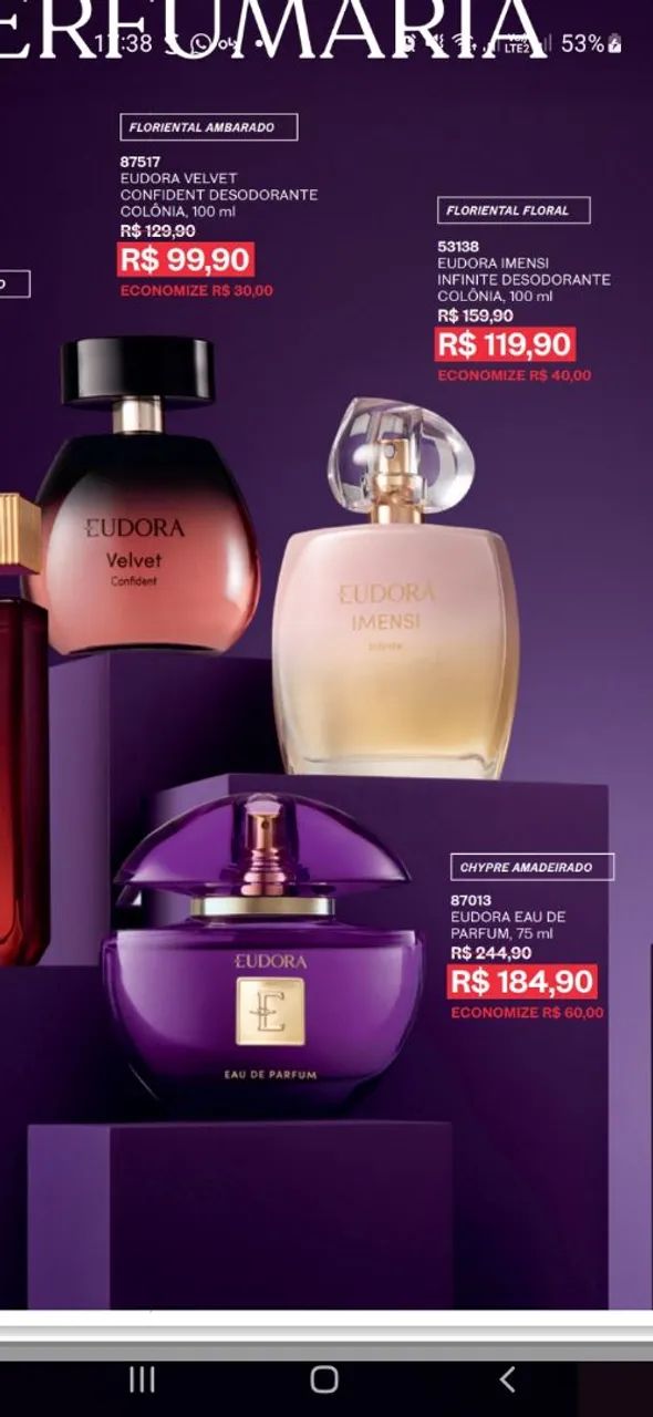 Perfumes e hidratante  - Foto 4