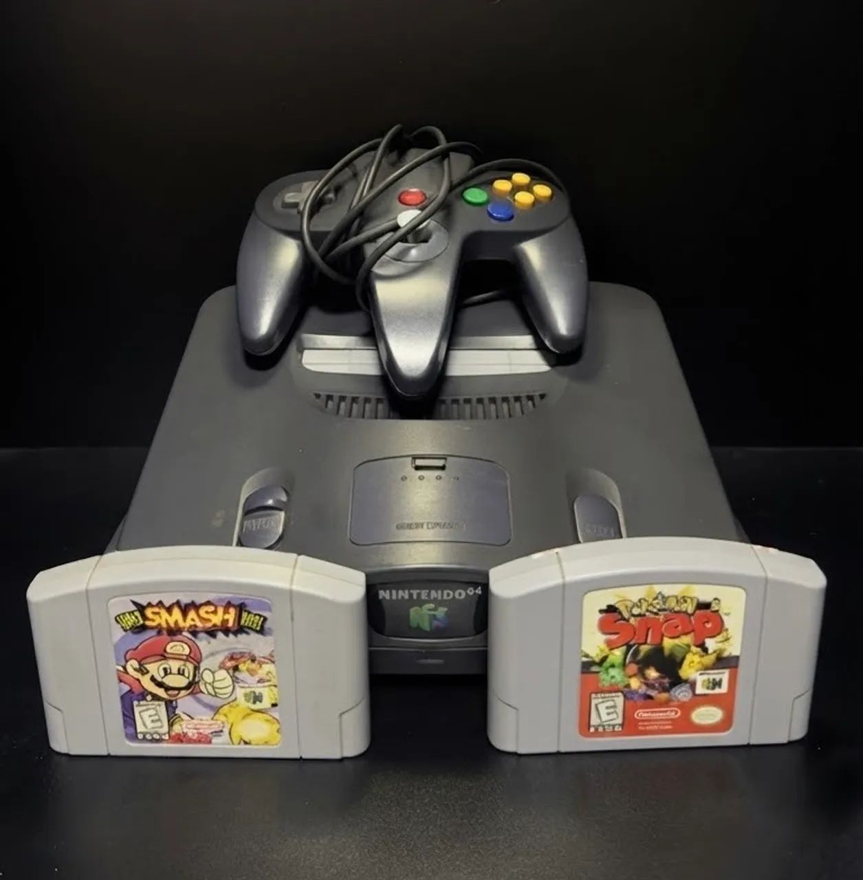 NINTENDO 64 COM 2 JOGOS