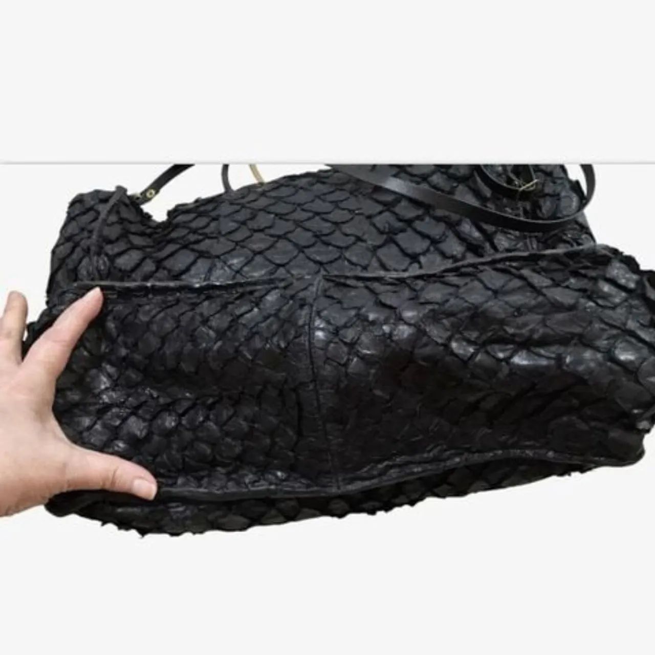Bolsa osklen de pirarucu  - Foto 3