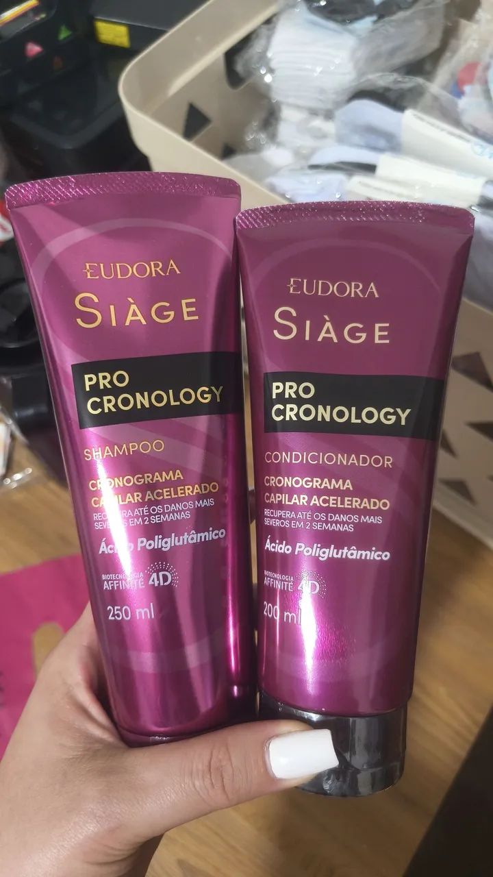Kit Shampoo e Condicionador Eudora 