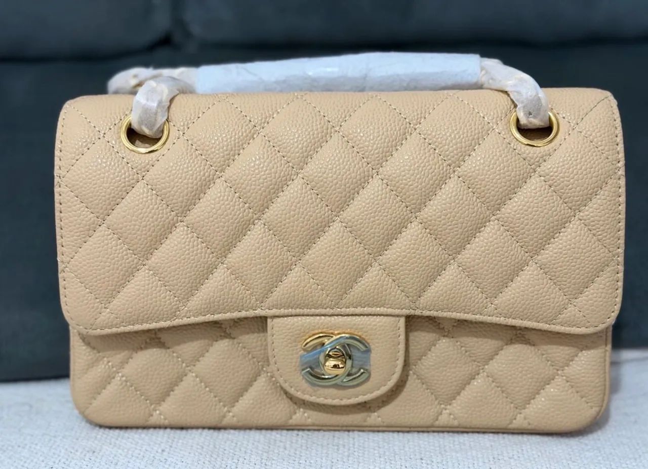 Bolsa Chanel original sem uso acompanha certificado 